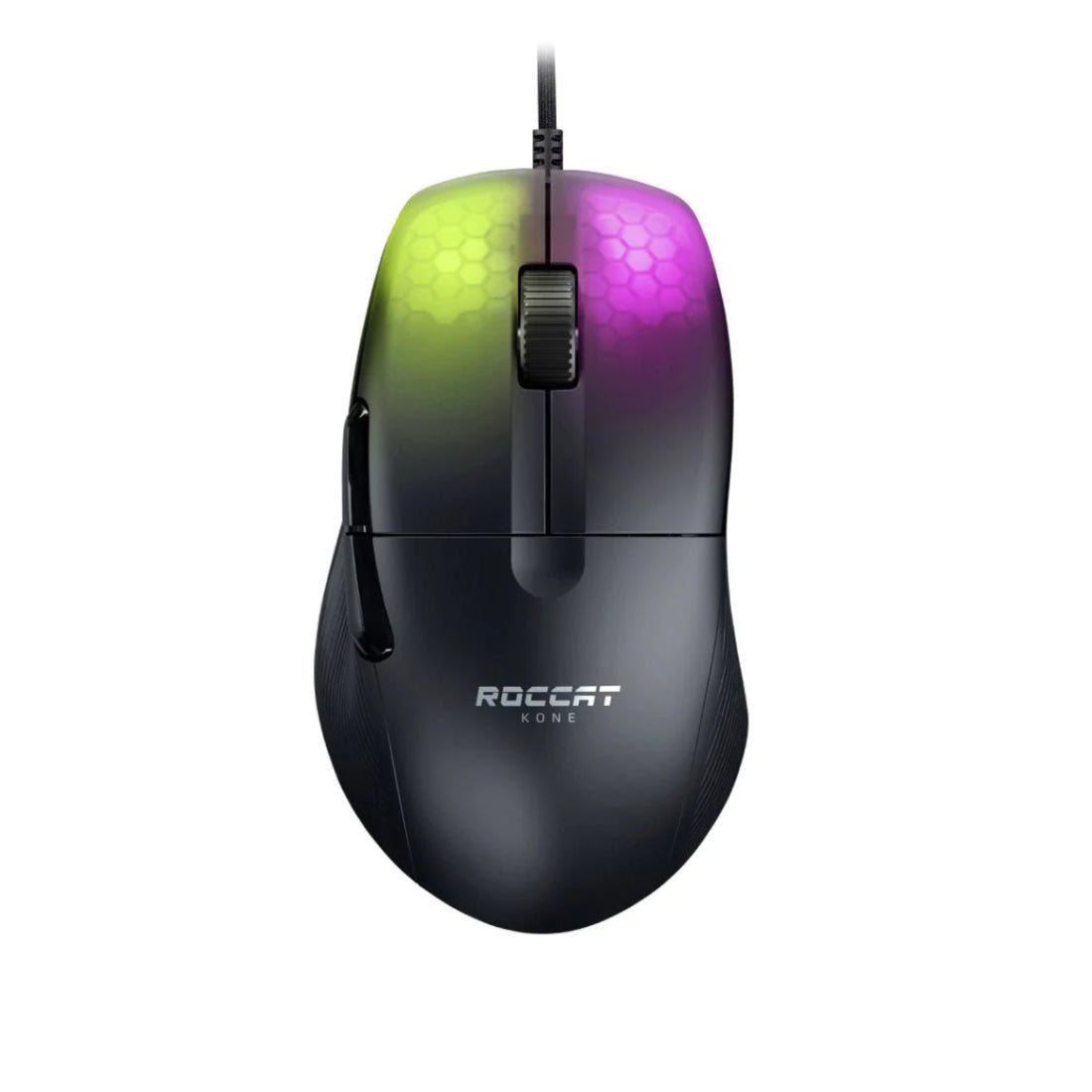 Roccat Kone Pro Lightweight Optical Ergonomic RGB Gaming Mouse - Black - فأرة - Store 974 | ستور ٩٧٤