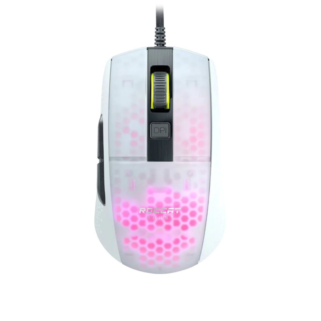 Roccat Burst Pro Extreme Lightweight Optical Gaming Mouse - White - فأرة - Store 974 | ستور ٩٧٤