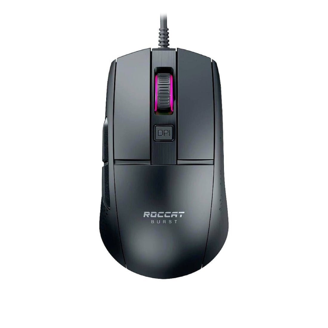 Roccat Burst Core Mouse Lightweight Lightwight Pantical Gaming Mouse - Black - فأrة Roccat Burst Core Mouse Lightweight Lightwight Pantical Gaming Mouse - Black - فأrة