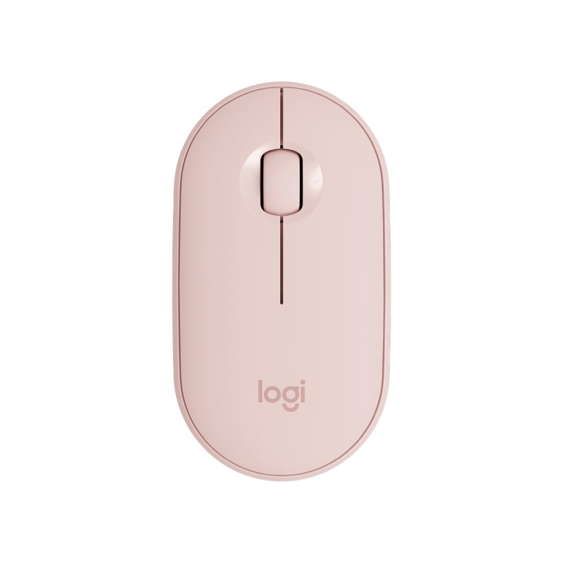 Logitech Pebble M350 Wireless Mouse - Optical Rose - فأرة - Store 974 | ستور ٩٧٤