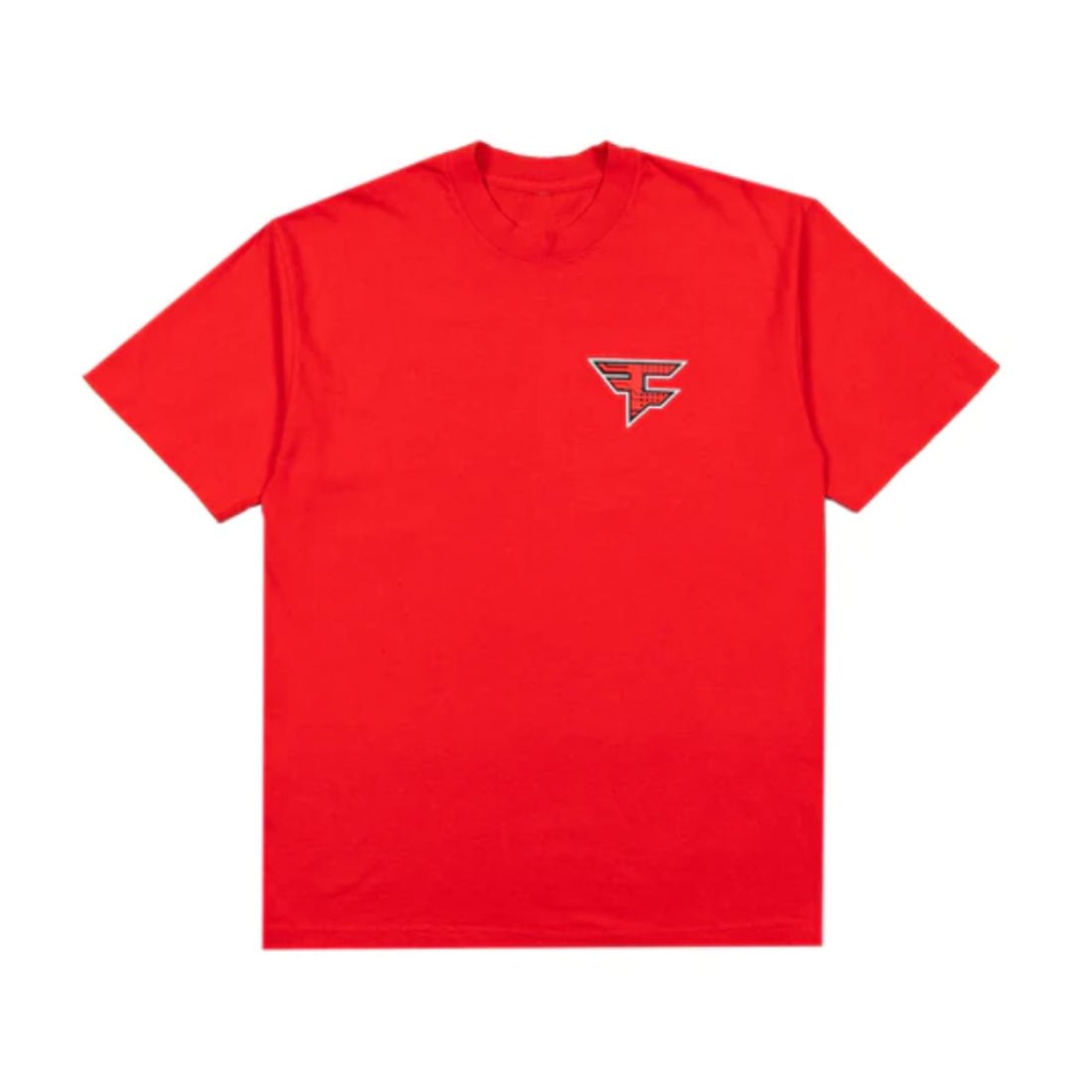 Faze Clan Circuit Tee - Red - S - تي-شيرت - Store 974 | ستور ٩٧٤