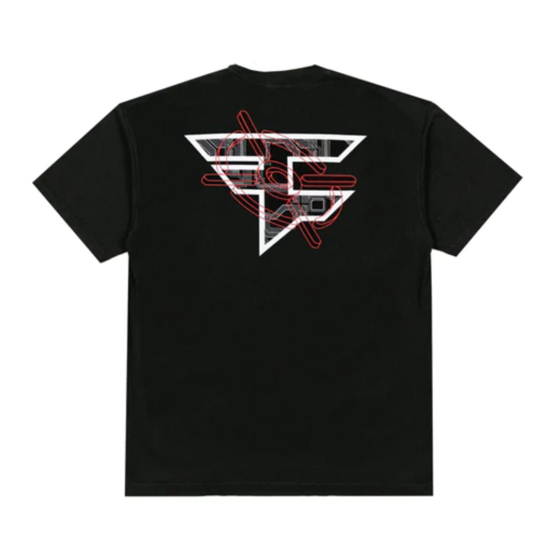 Faze Clan Target Tee - Black - L - تي-شيرت - Store 974 | ستور ٩٧٤