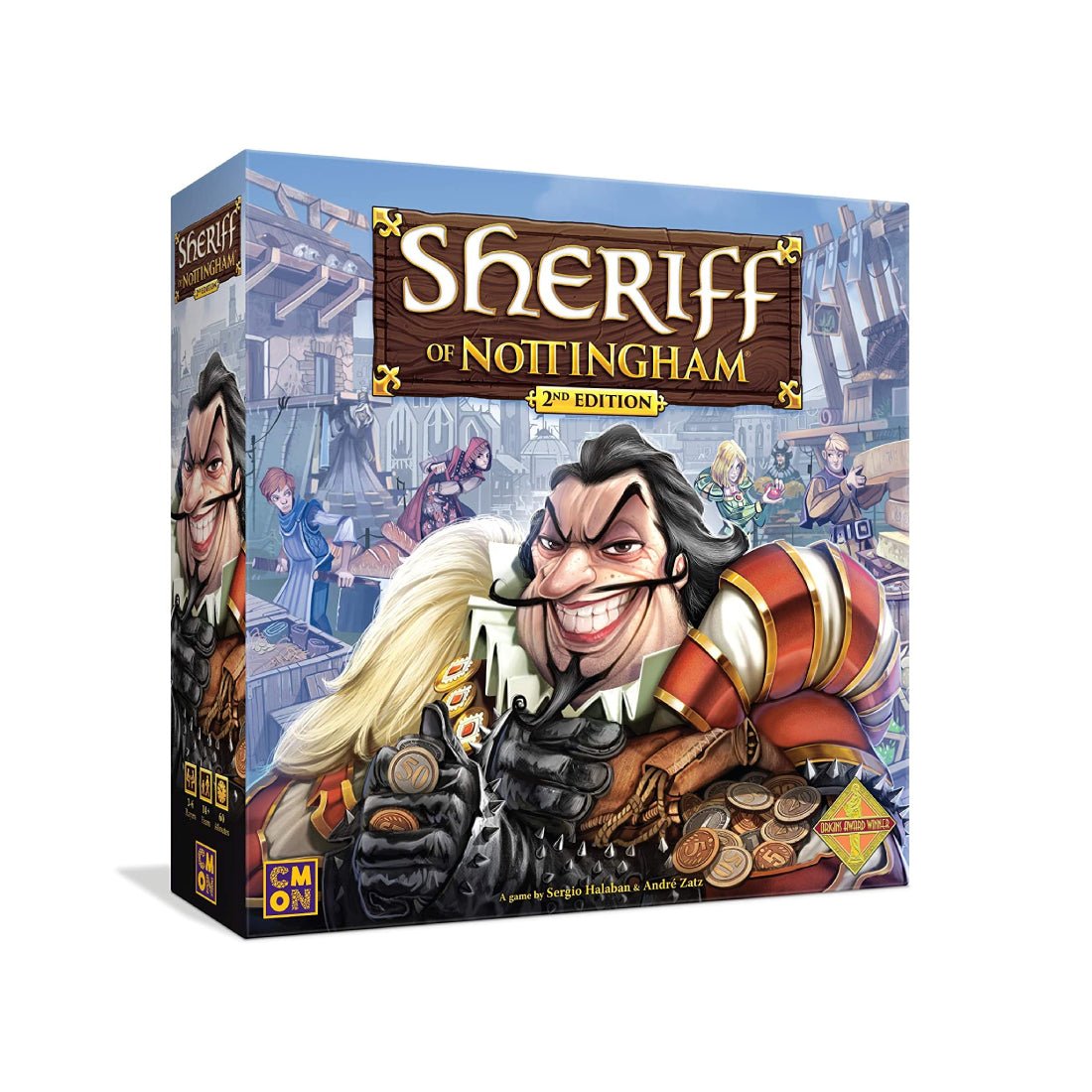 شريف لعبة Nottingham Board Game - Lubة
