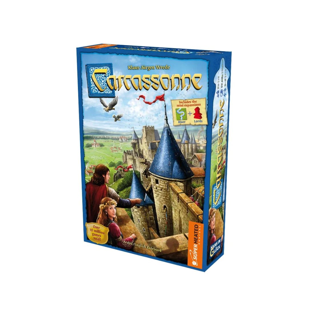 Majlis Shabab Carcassonne Board Game - لعبة - Store 974 | ستور ٩٧٤