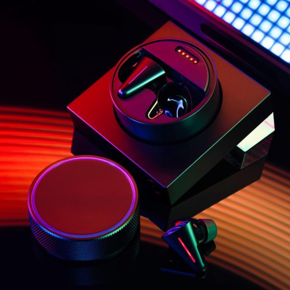 AngryMiao Cyberblade Wireless Gaming Aybuds - The Dark Side - Smauة AngryMiao Cyberblade Wireless Gaming Aybuds - The Dark Side - Smauة