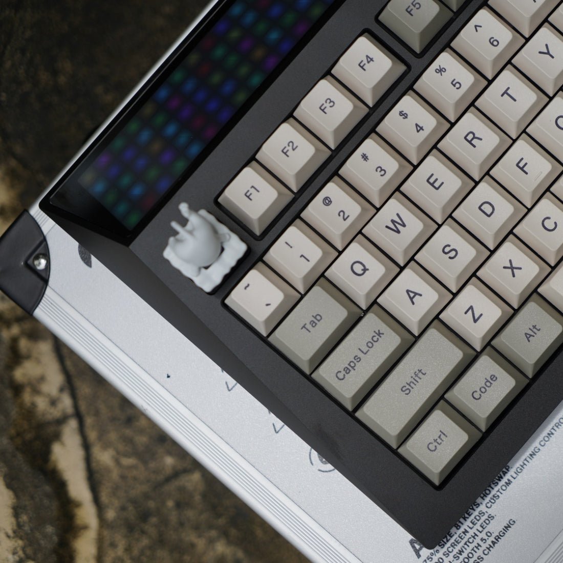 AngryMiao Cyberboard R3 Mechanical Keyboard - Basalt Black - لوحة مفاتيح - Store 974 | ستور ٩٧٤