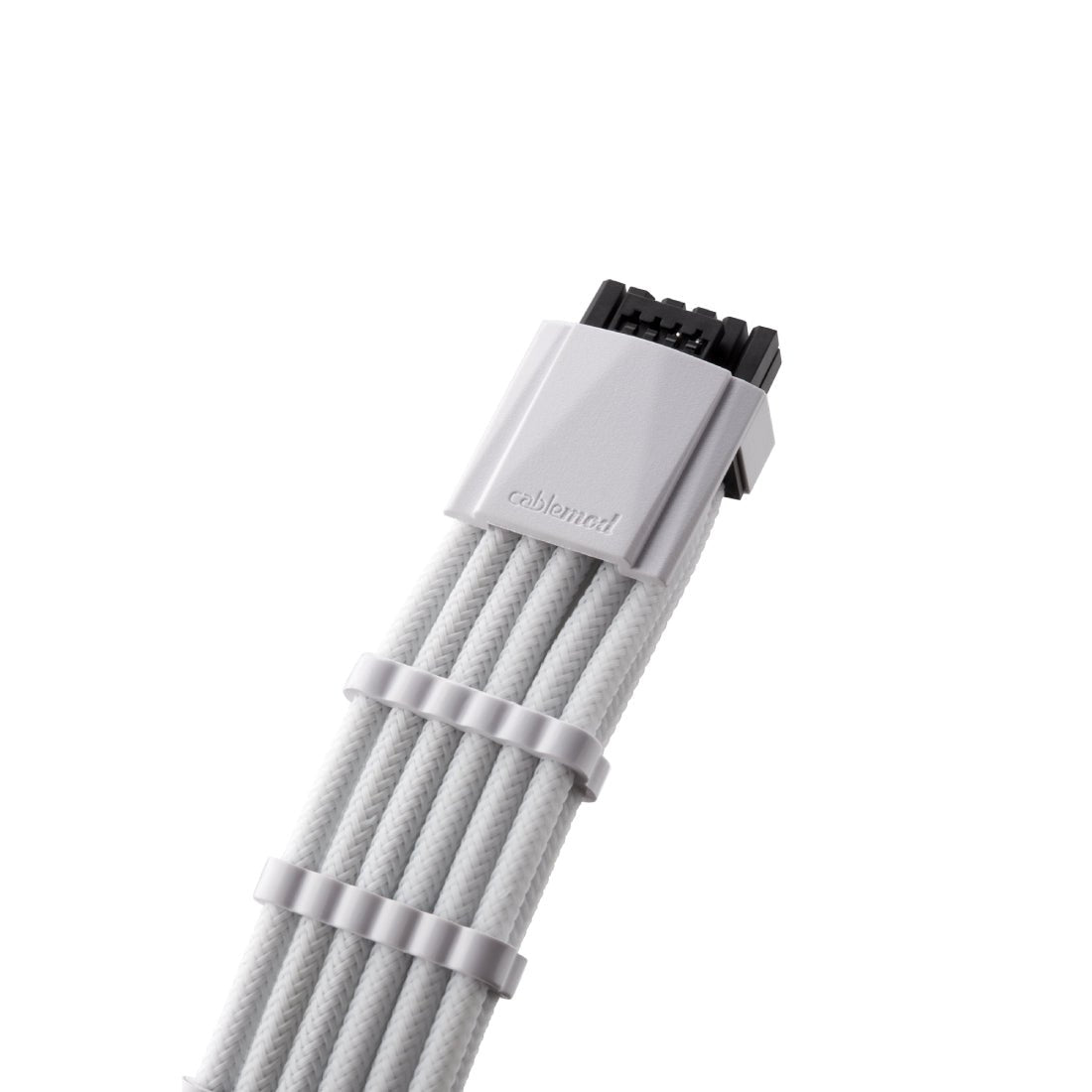 CableMod Pro ModMesh 12VHPWR PCI-e Cable Extension (White, 16-pin to 4x8-pin, 45cm) - كابل - Store 974 | ستور ٩٧٤