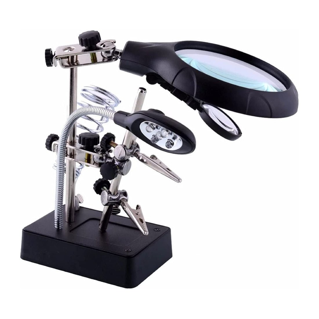 Creator Space Magnifying Glass & Lamp MG16129-C - ملحقات الإلكترونيات - Store 974 | ستور ٩٧٤