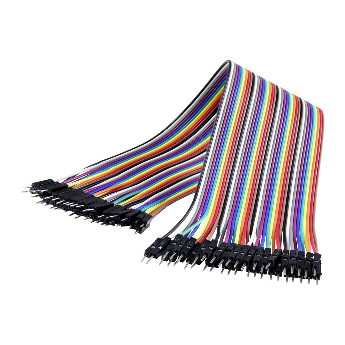 Creator Space Jumper Cable 20cm Male /Male 40PC - ملحقات الإلكترونيات - Store 974 | ستور ٩٧٤