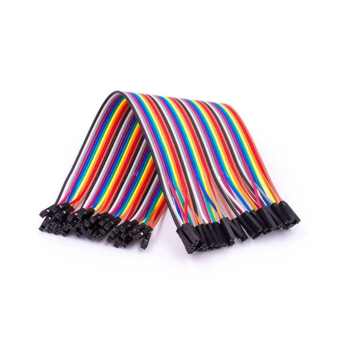 Creator Space Jumper Cable 20cm Female /Female 40PC - ملحقات الإلكترونيات - Store 974 | ستور ٩٧٤