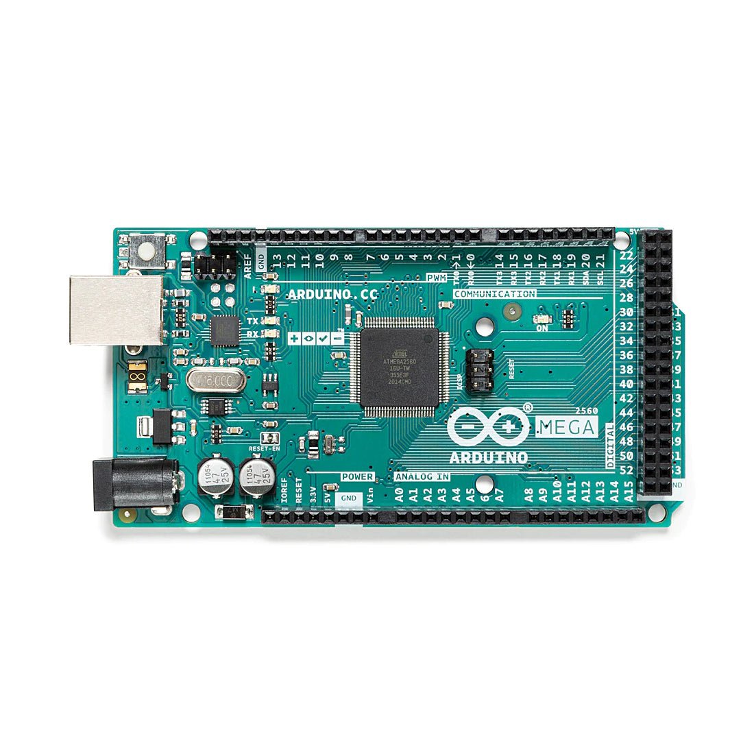 Creator Space Arduino Mega 2560 Rev3 - ملحقات الإلكترونيات Creator Space Arduino Mega 2560 Rev3 - ملحقات الإلكترونيات