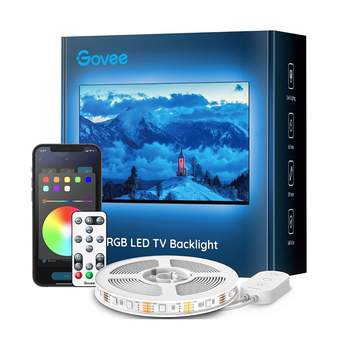 Govee TV LED Backlight - إضاءة - Store 974 | ستور ٩٧٤