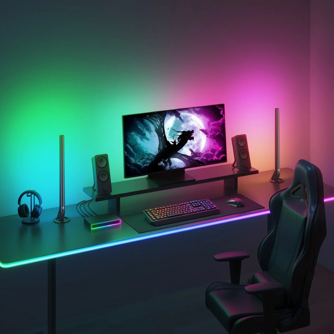 Govee Neon Gaming Table Light - إضاءة - Store 974 | ستور ٩٧٤