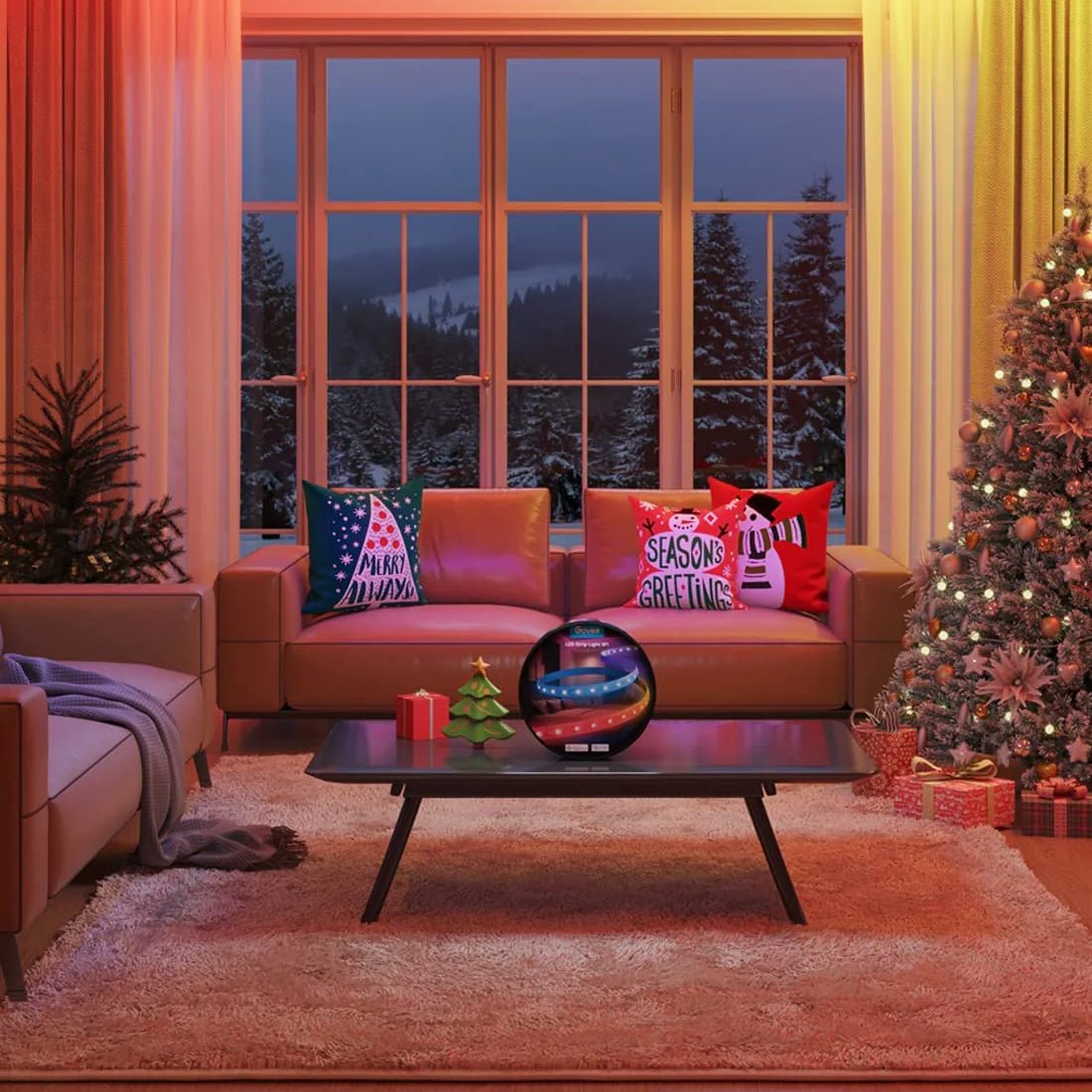 Govee LED Strip Light M1 - 5 أمتار - إضaءة Govee LED Strip Light M1 - 5 أمتار - إضaءة