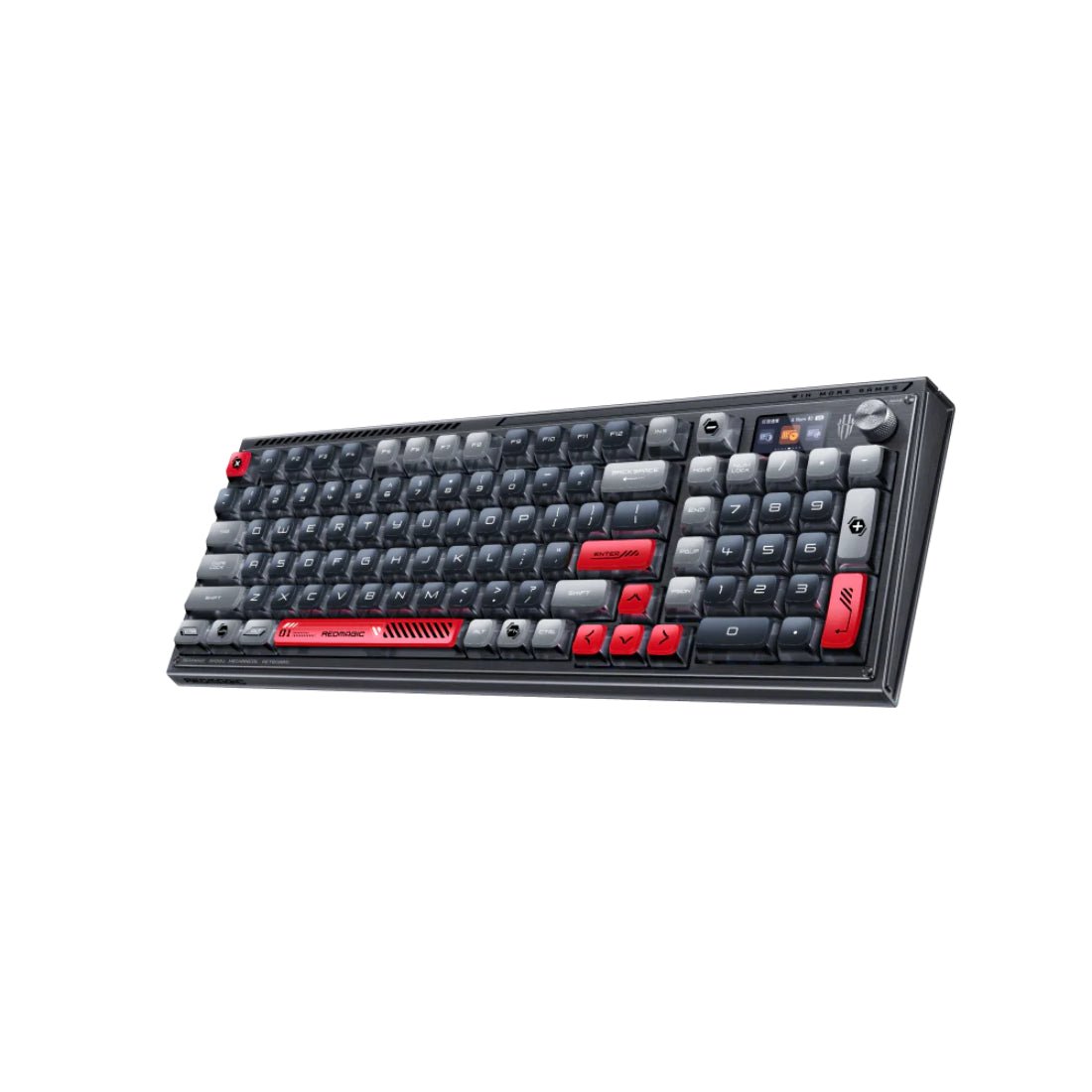 Redmagic RGB Mechanical Wireless Gaming Keyboard TTC Silver Switch - Black - لوحة مفاتيح - Store 974 | ستور ٩٧٤