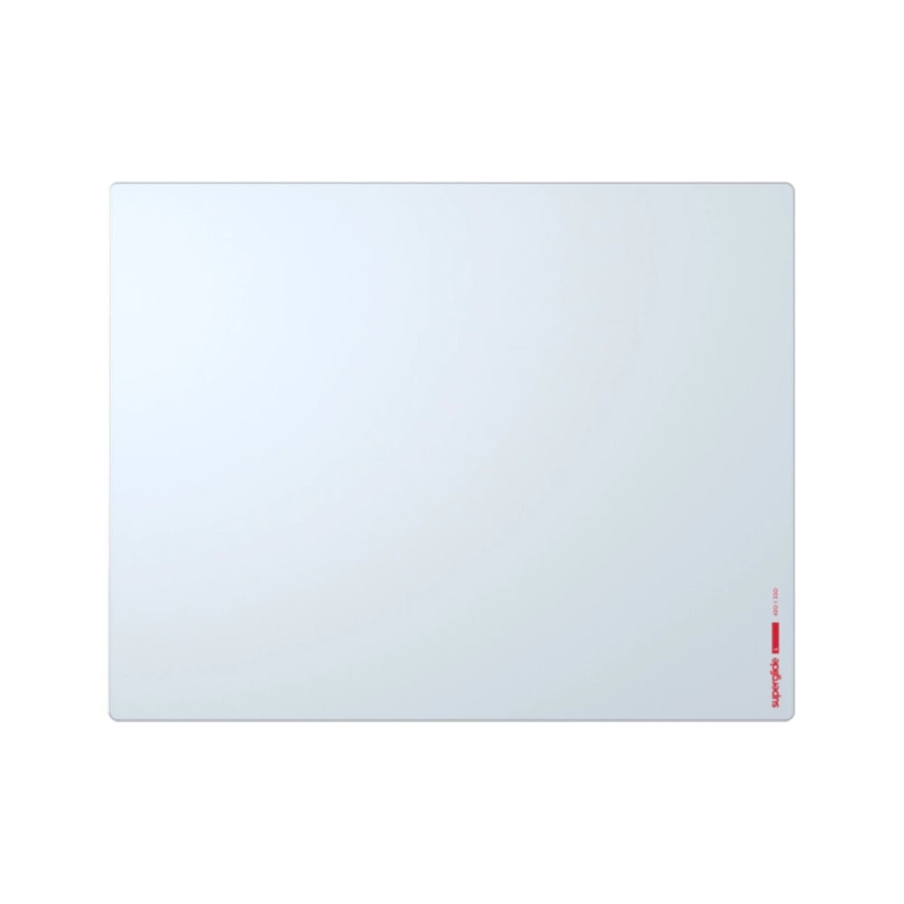Pulsar Superglide XL Glass Gaming Mouse Pad - White - حصيرة فأرة - Store 974 | ستور ٩٧٤