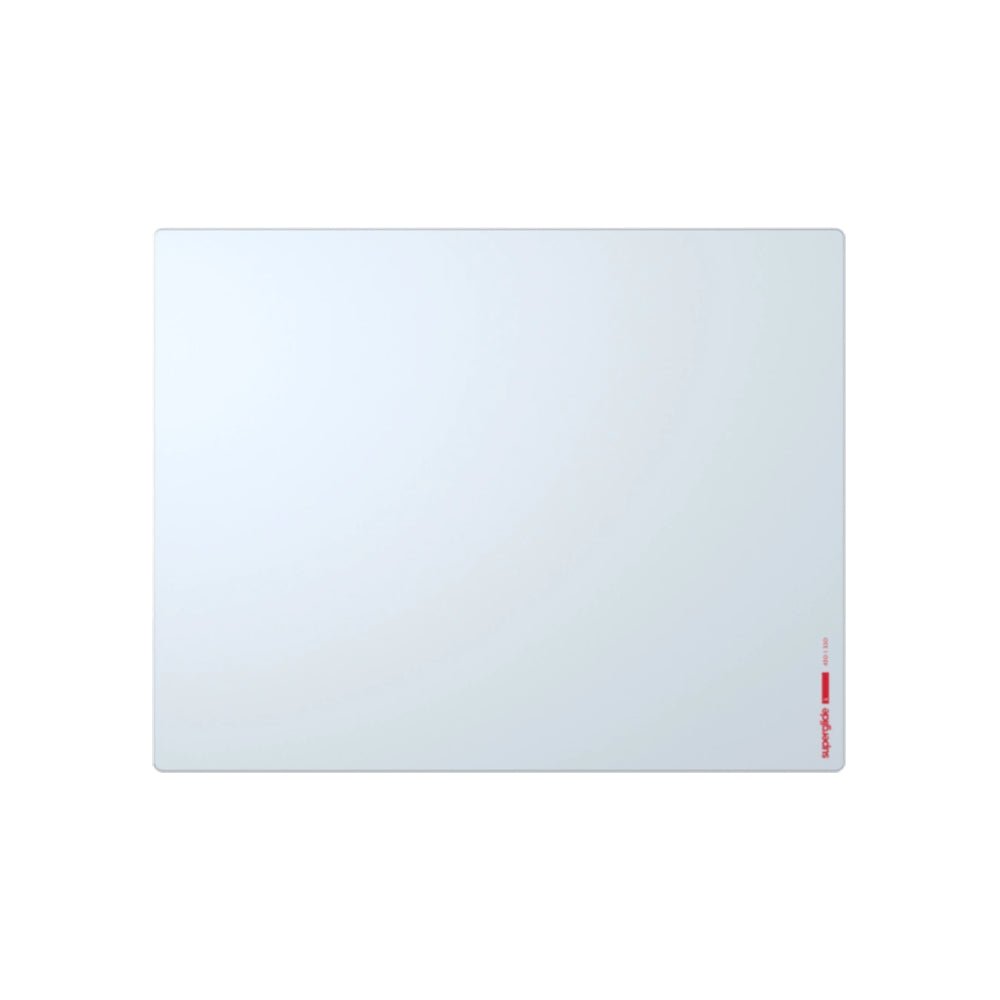 Pulsar Superglide L Glass Gaming Mouse Pad - White - حصيرة فأرة - Store 974 | ستور ٩٧٤