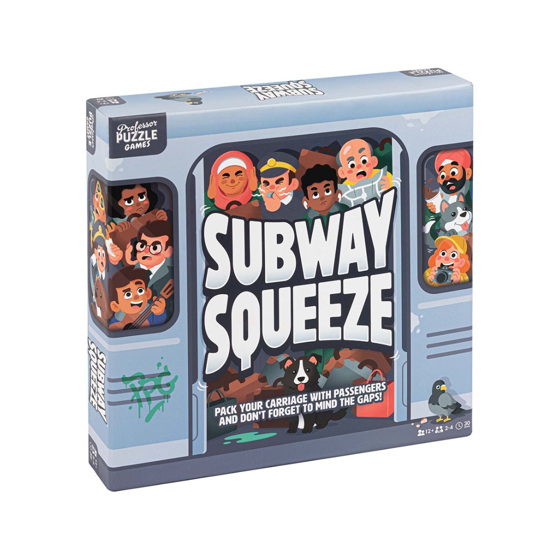 Majlis Shabab Subway Squeeze Board Game - لعبة - Store 974 | ستور ٩٧٤
