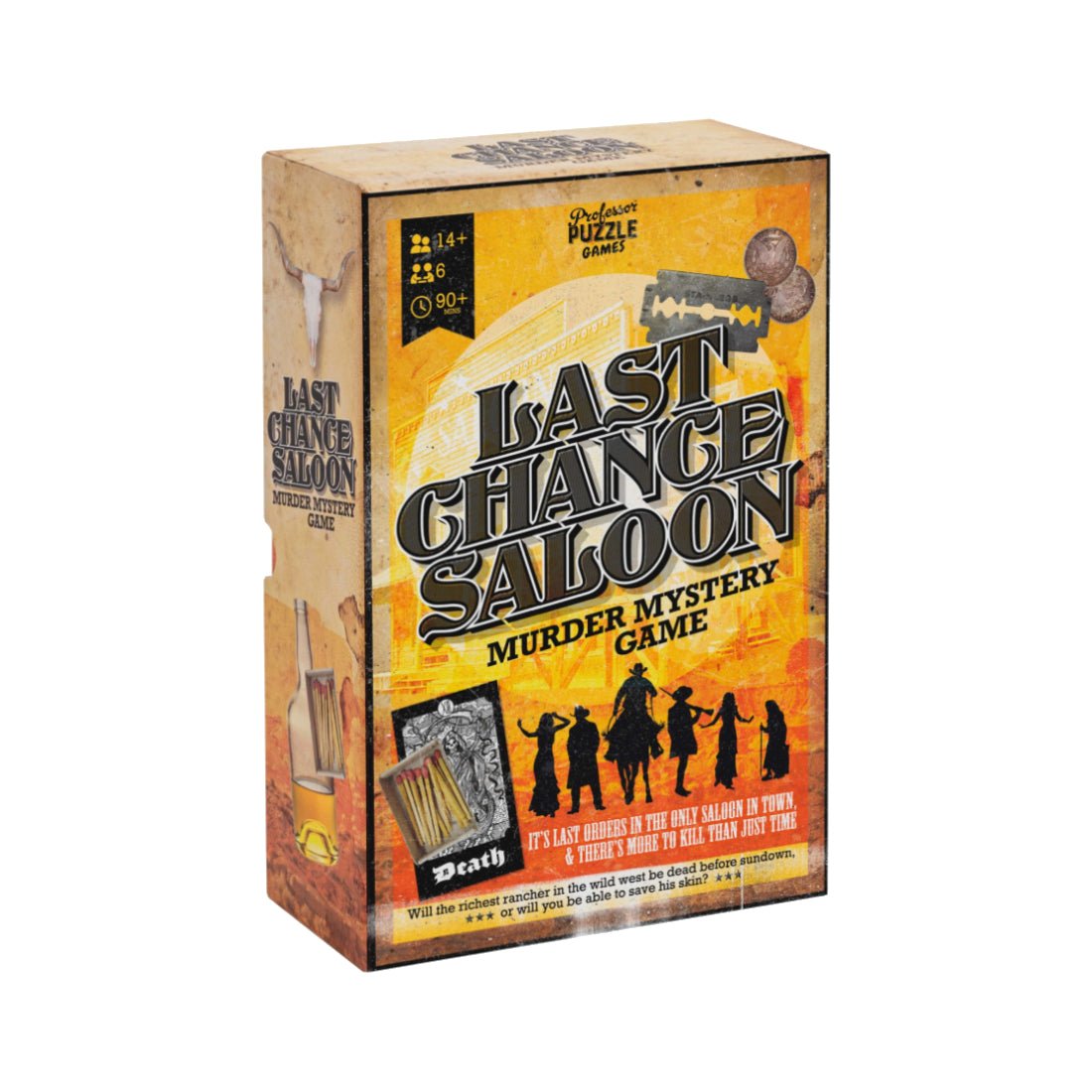 Majlis Shabab Last Chance Saloon Murder Mystery Board Game - لعبة - Store 974 | ستور ٩٧٤