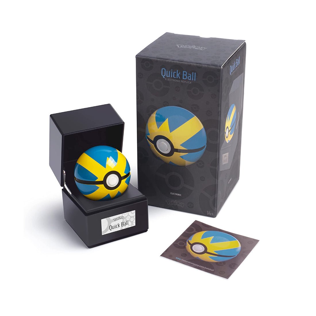 Pokémon Electronic Die-Cast Quick Ball Replica - كرة بوكيمون - Store 974 | ستور ٩٧٤