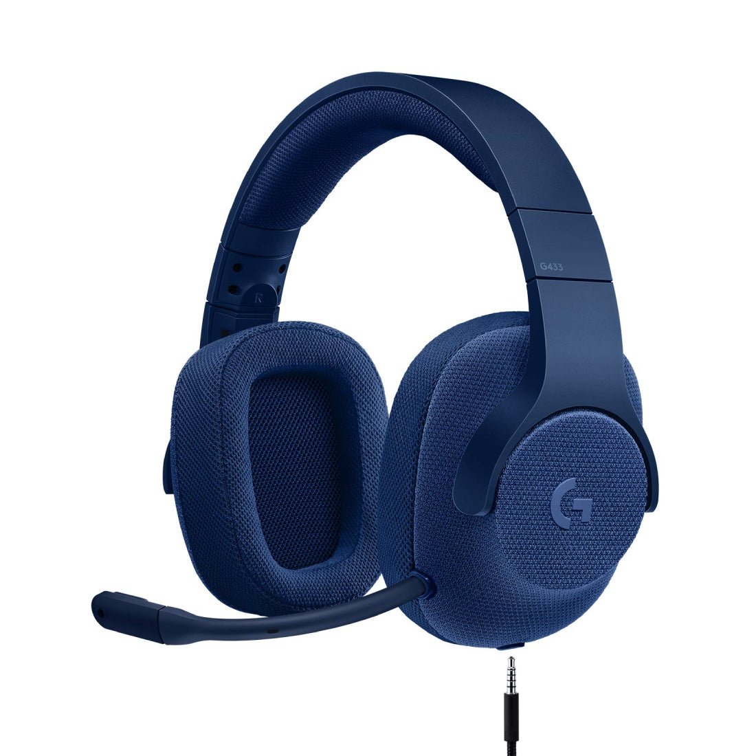 Logitech G433 7.1 Wired Gaming Headset - Royal Blue - سماعة - Store 974 | ستور ٩٧٤