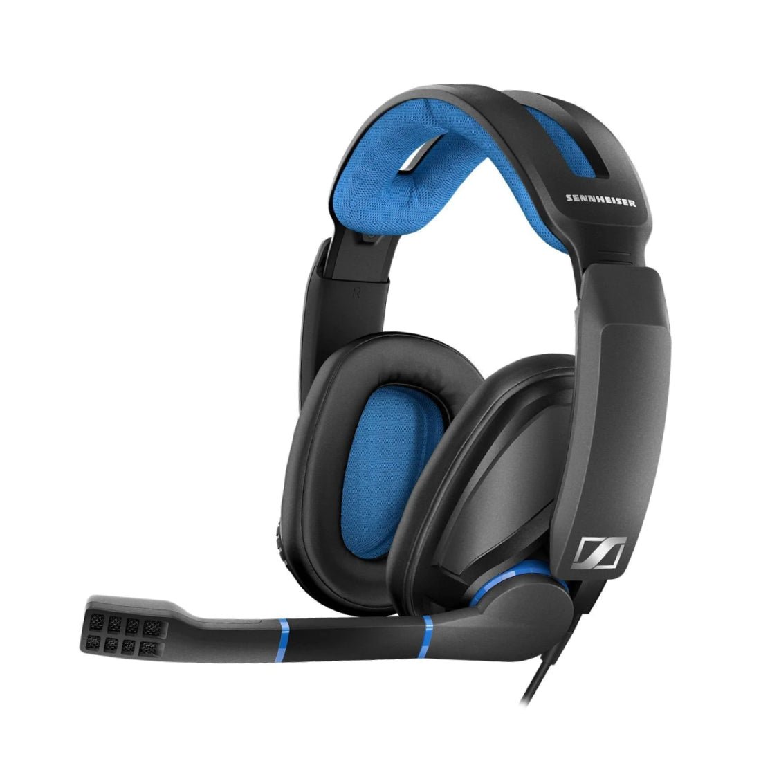 Sennheiser GSP300 Gaming Headset - Black/Blue - سماعة - Store 974 | ستور ٩٧٤