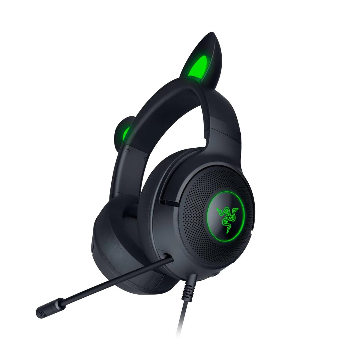 Razer Kraken Kitty V2 Pro RGB Wired Headset - Black - سماعة - Store 974 | ستور ٩٧٤