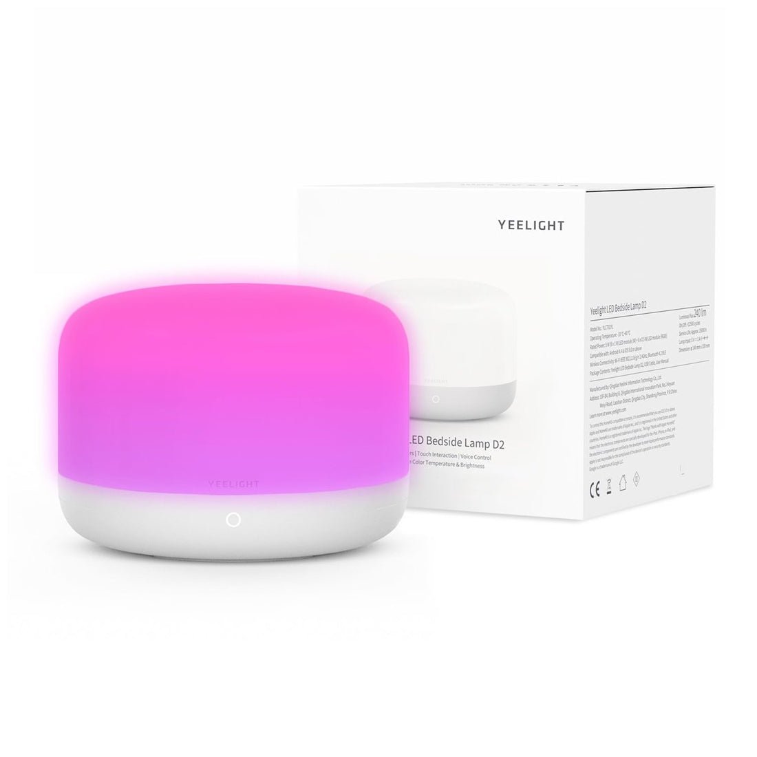 yeelight d2 bedside lamp - إضaءة yeelight d2 bedside lamp - إضaءة