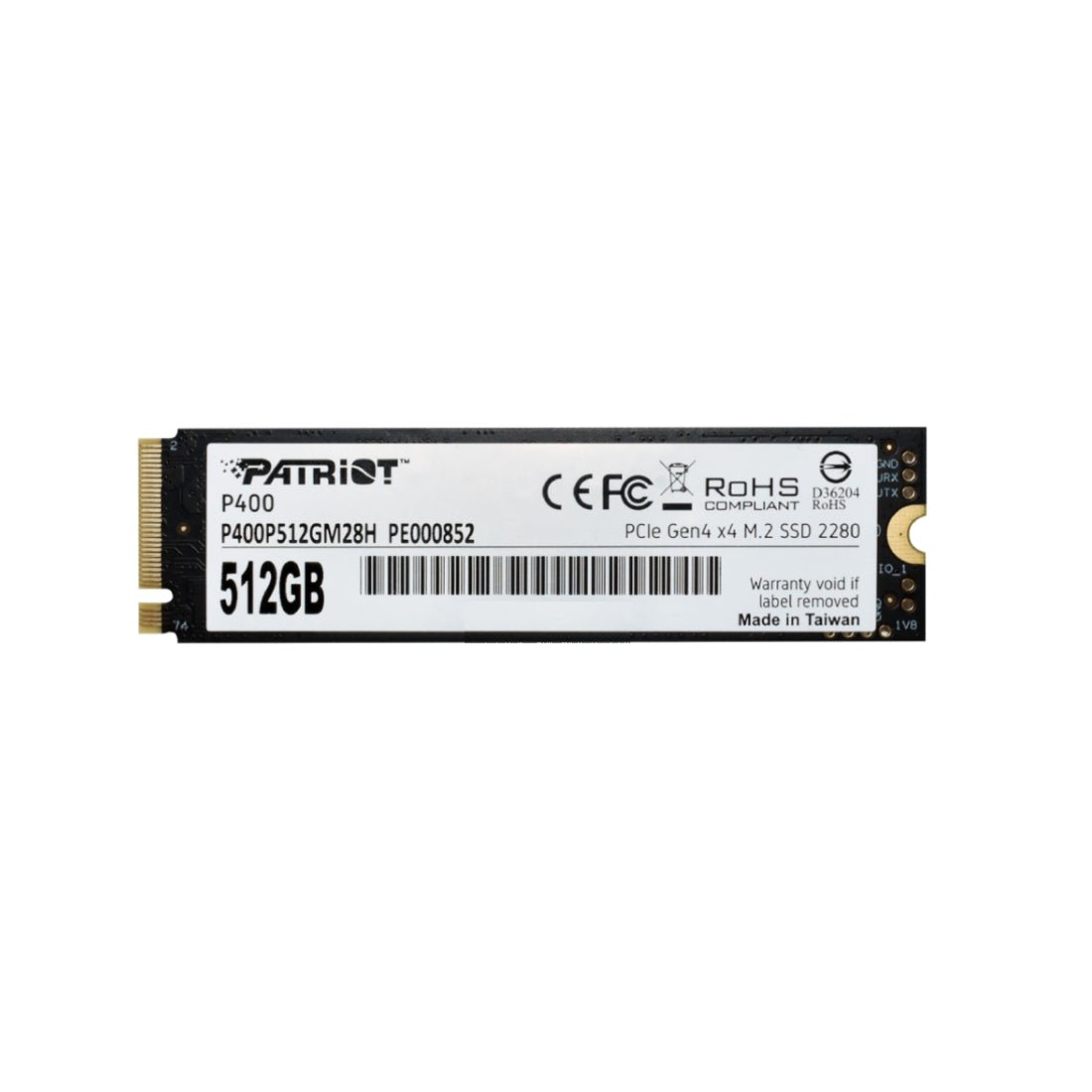 Patriot P400 512GB NVMe M.2 Internal SSD - مساحة تخزين - Store 974 | ستور ٩٧٤