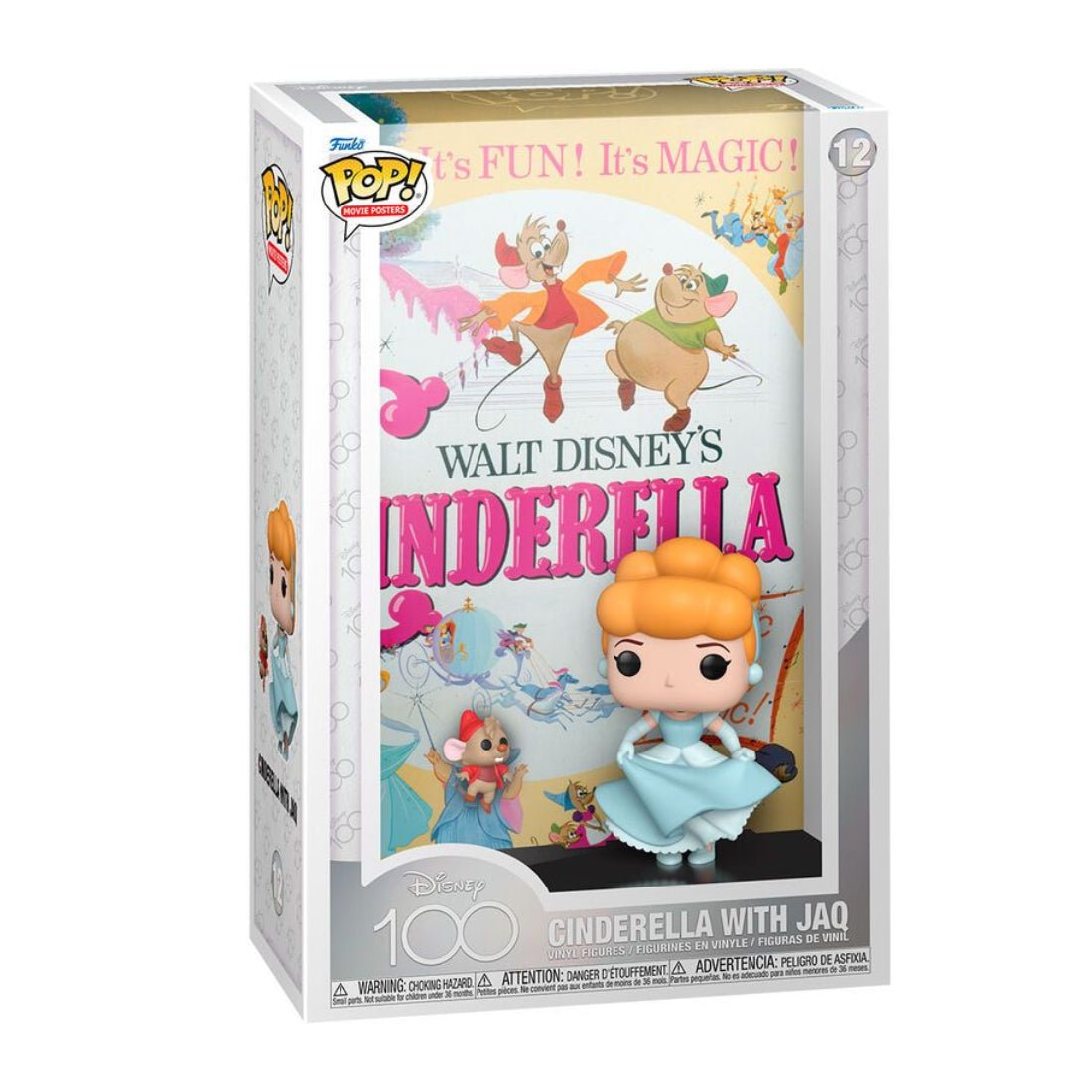 Funko Pop Movie Poster! Disney: Cinderella #12 - دمية - Store 974 | ستور ٩٧٤