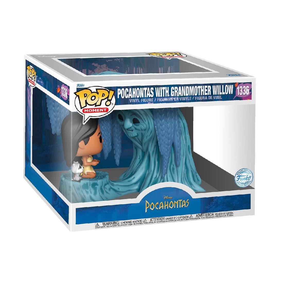 Funko Pop Moment! Disney: Pocahontas with M. Willow (Exc) #1336 - دمية - Store 974 | ستور ٩٧٤