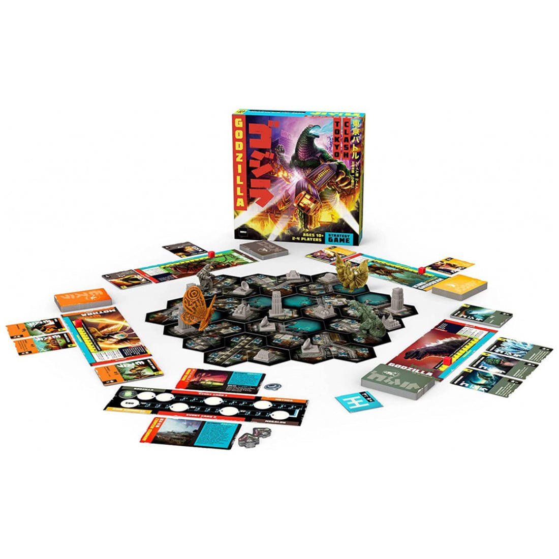 Funko Pop Games! Movies: Godzilla - Tokyo Clash Strategy Game - لعبة - Store 974 | ستور ٩٧٤