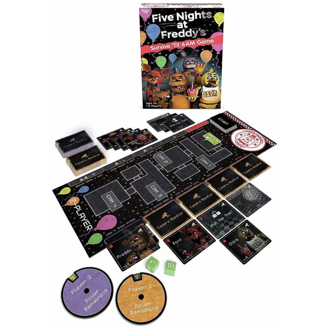 Funko Pop Games! Games: Five Nights At Freddy's - Surviv 'Til 6Am Game - لعبة - Store 974 | ستور ٩٧٤