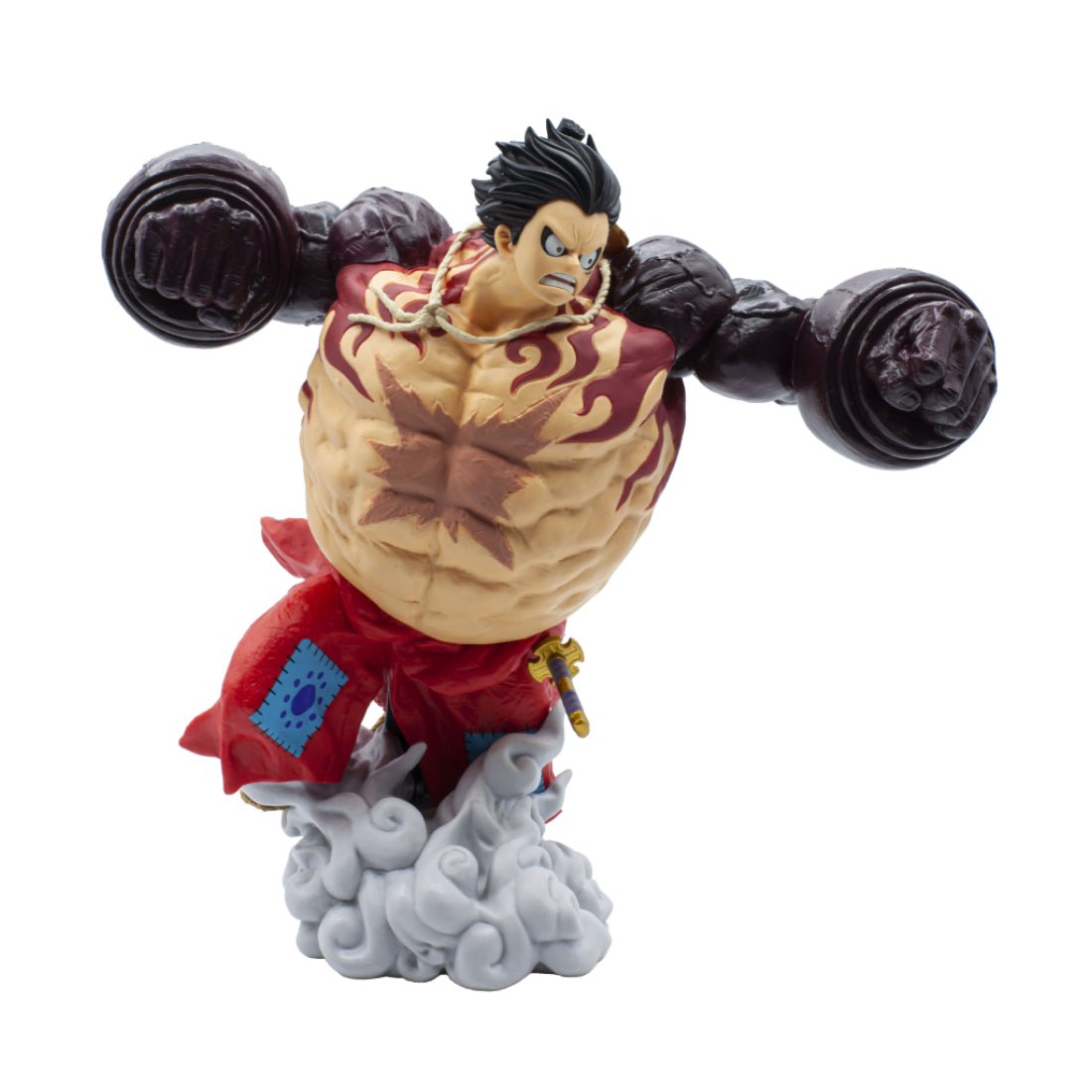 (Pre-Owned) Banpresto One Piece: Monkey D.Lufyy Gear4 - مجسم مستعمل - Store 974 | ستور ٩٧٤