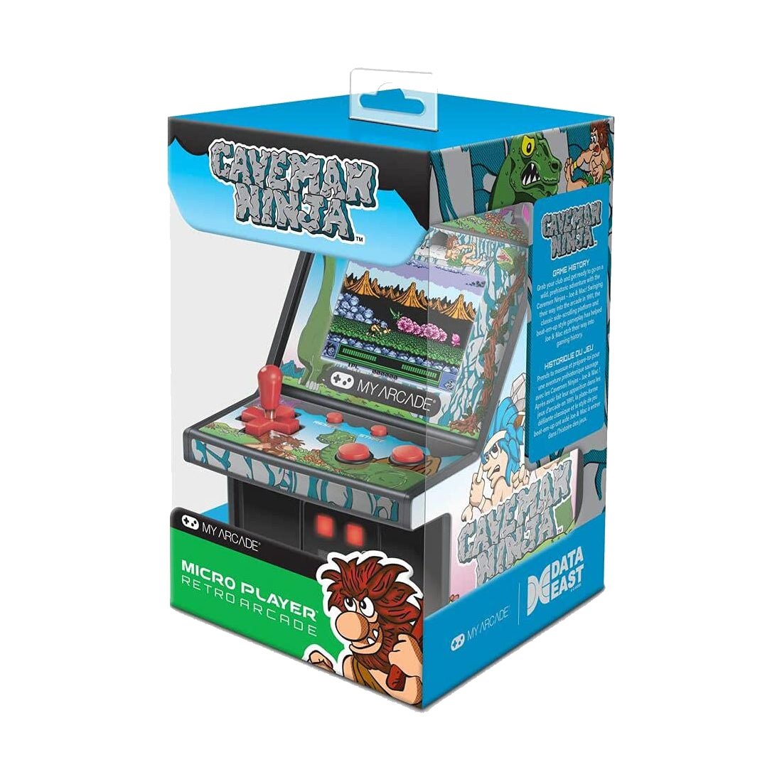 My Arcade Caveman Ninja Micro Player Retro Arcade - جهاز ألعاب - Store 974 | ستور ٩٧٤