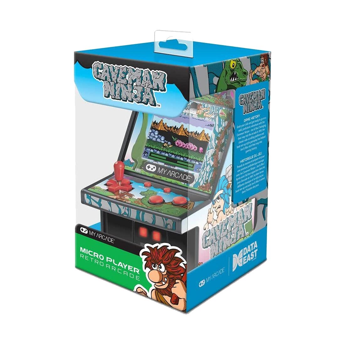 My Arcade Caveman Ninja Micro Player Retro Arcade - جهاز ألعاب My Arcade Caveman Ninja Micro Player Retro Arcade - جهاز ألعاب