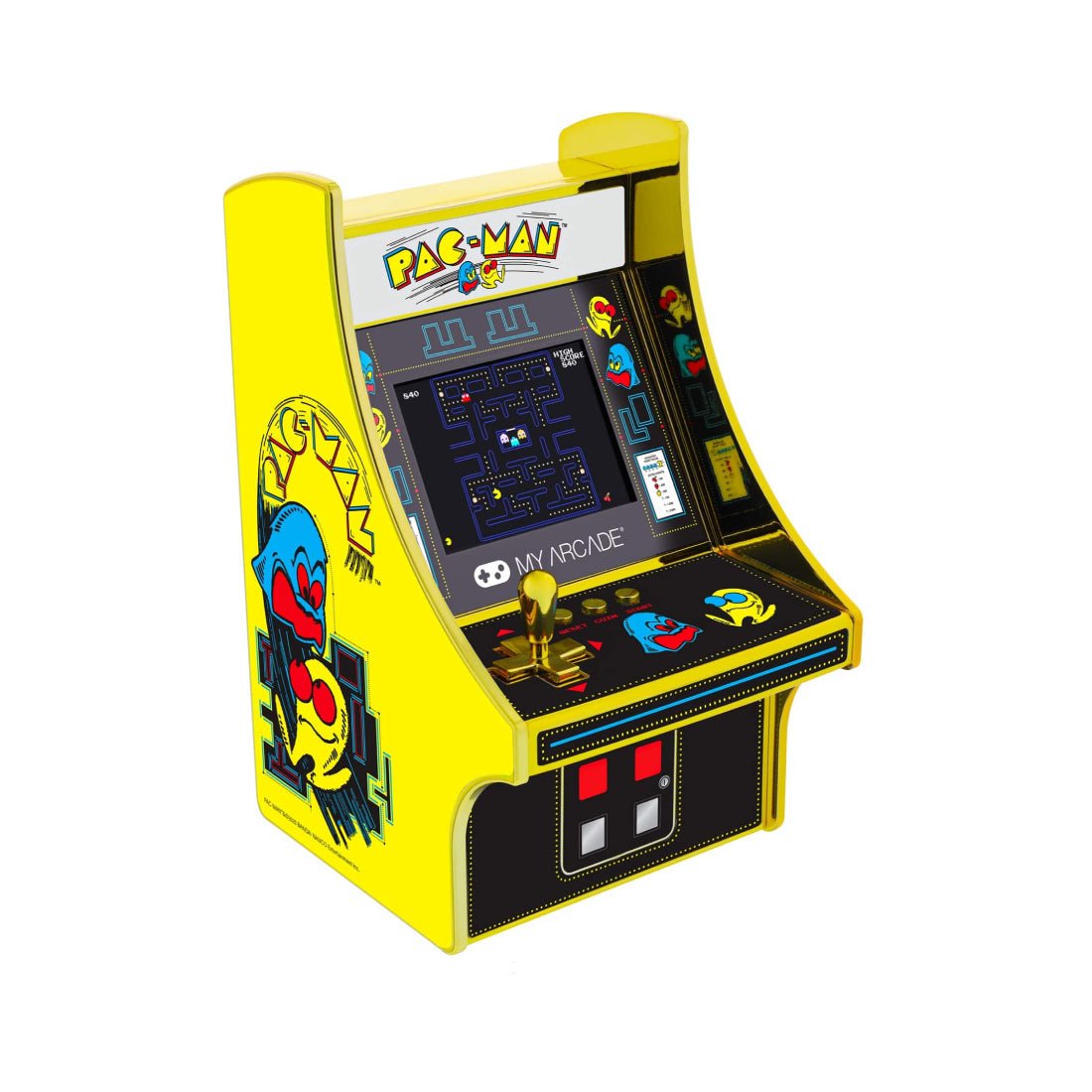 My Arcade Pac-man 40th Anniversary Micro Player Retro Arcade - جهاز ألعاب - Store 974 | ستور ٩٧٤