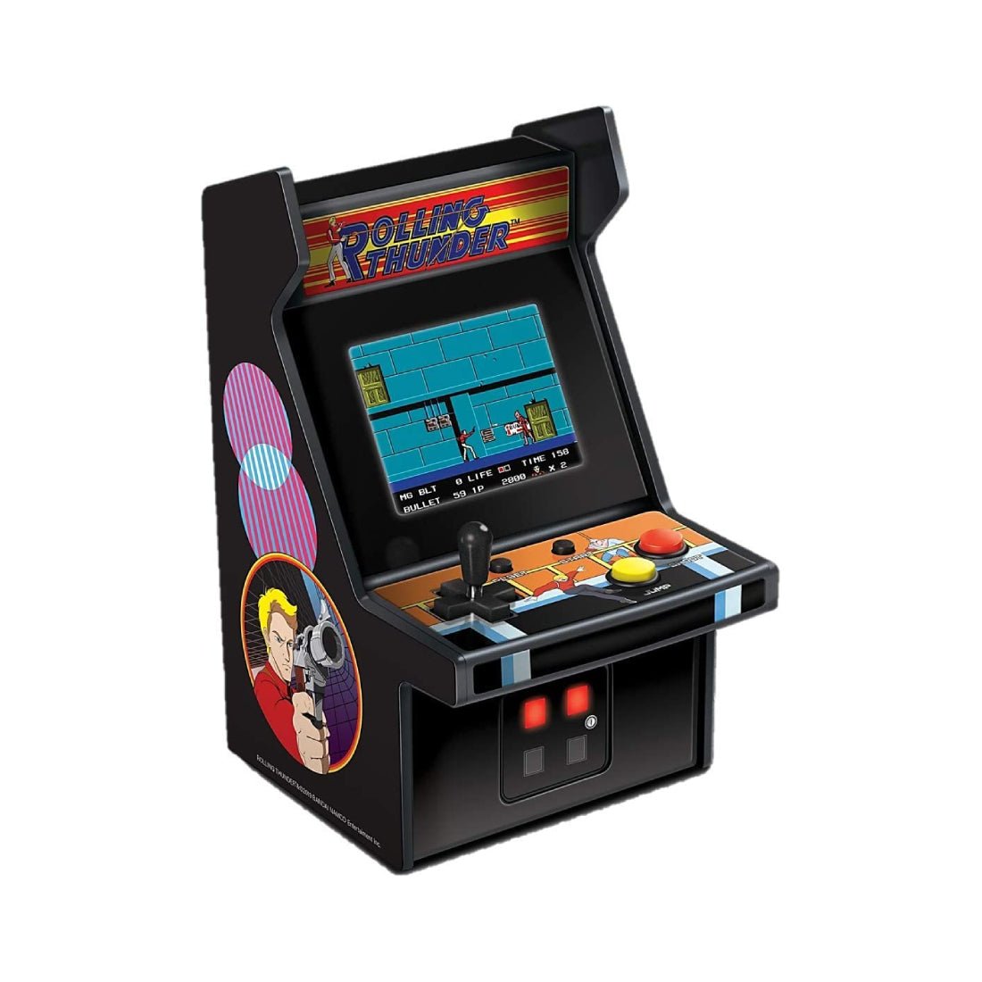 My Arcade Rolling Thunder Micro Player Retro Arcade - جهاز ألعاب My Arcade Rolling Thunder Micro Player Retro Arcade - جهاز ألعاب