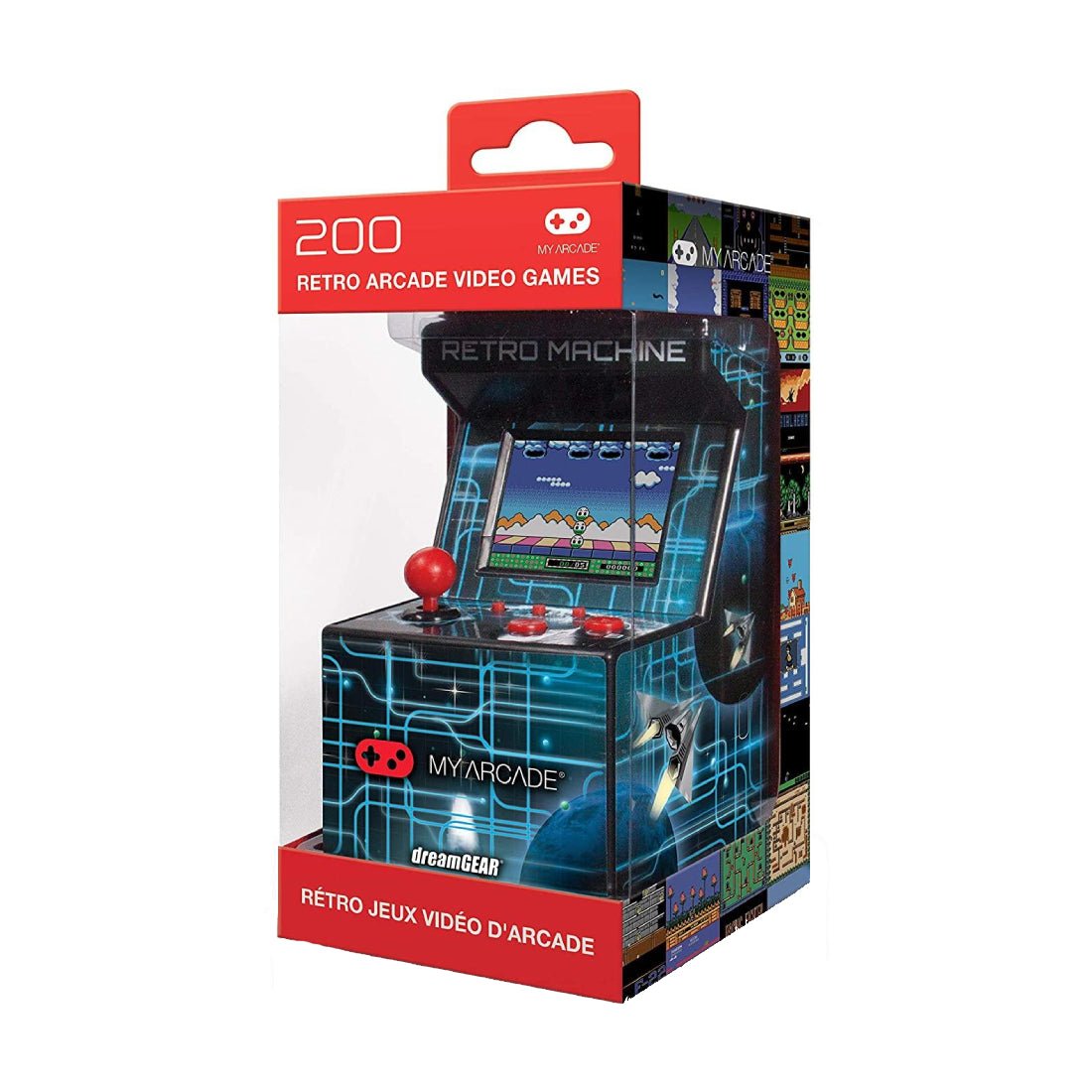 My Arcade Retro Machine Playable Mini Arcade - 200 Games - جهاز