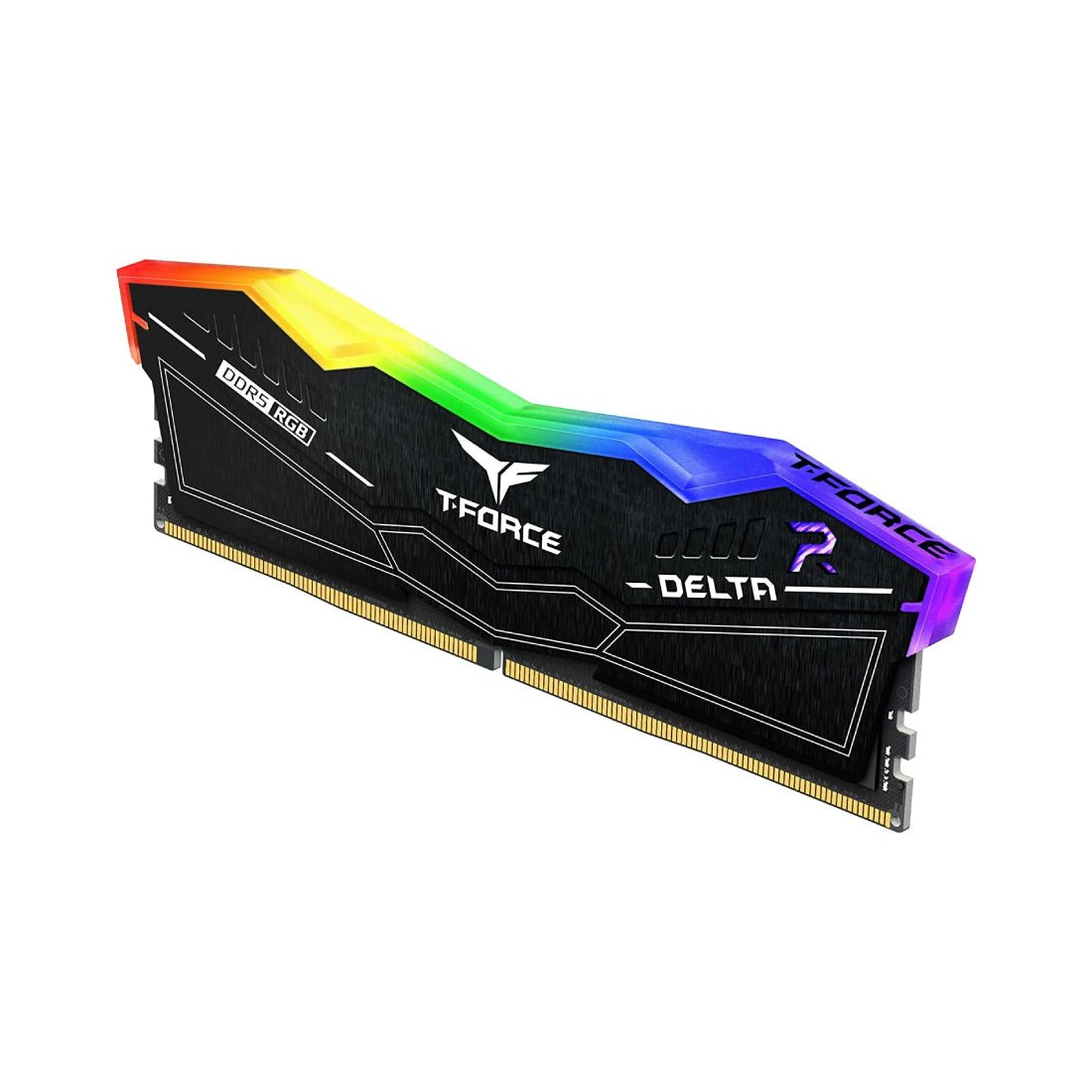 Team Group T-Force Delta RGB 32GB CL38 DDR5 6000Mhz - Black - الذاكرة العشوائية - Store 974 | ستور ٩٧٤