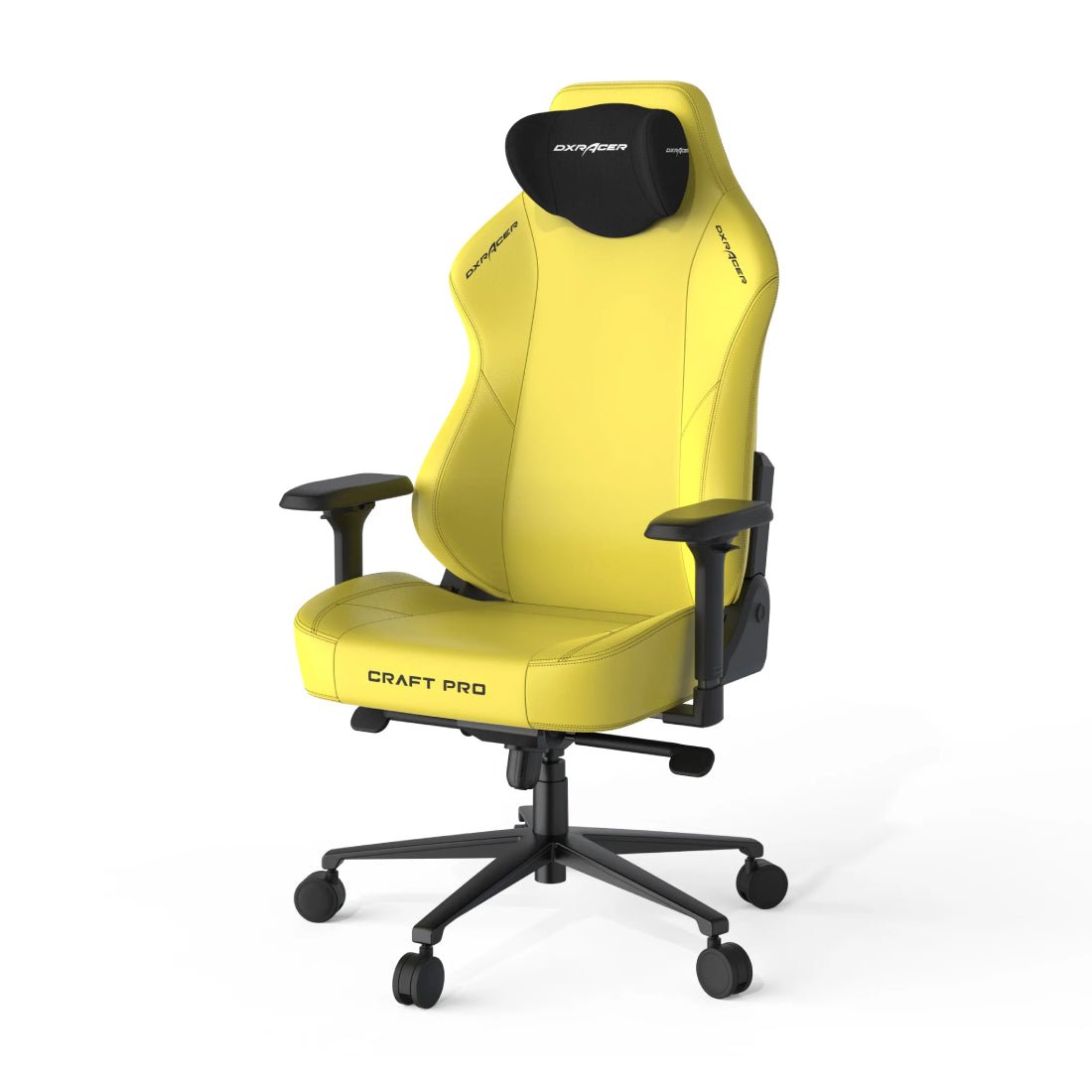 DXRacer Craft Pro Classic Gaming Chair - Yellow - كرسي ألعاب - Store 974 | ستور ٩٧٤