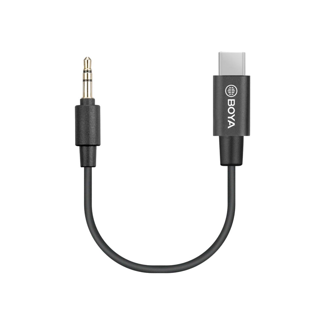 Boya by-k2 3.5mm trs (ذكر) إلى محول صوت من النوع C (ذكر)-كabl mحol Boya by-k2 3.5mm trs (ذكر) إلى محول صوت من النوع C (ذكر)-كabl mحol
