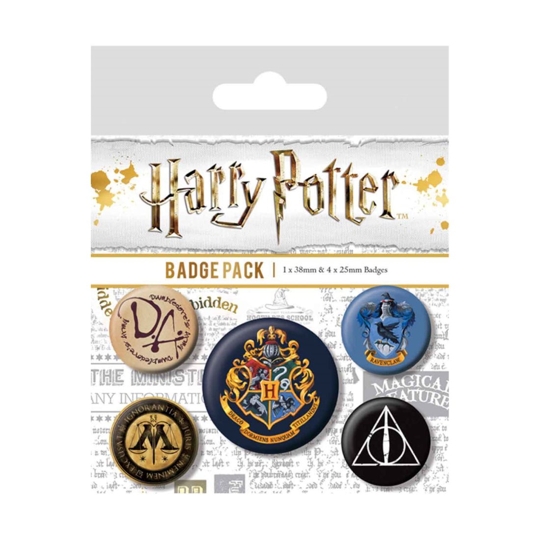 Harry Potter - Hogwarts Badge Pack - أكسسوار - Store 974 | ستور ٩٧٤