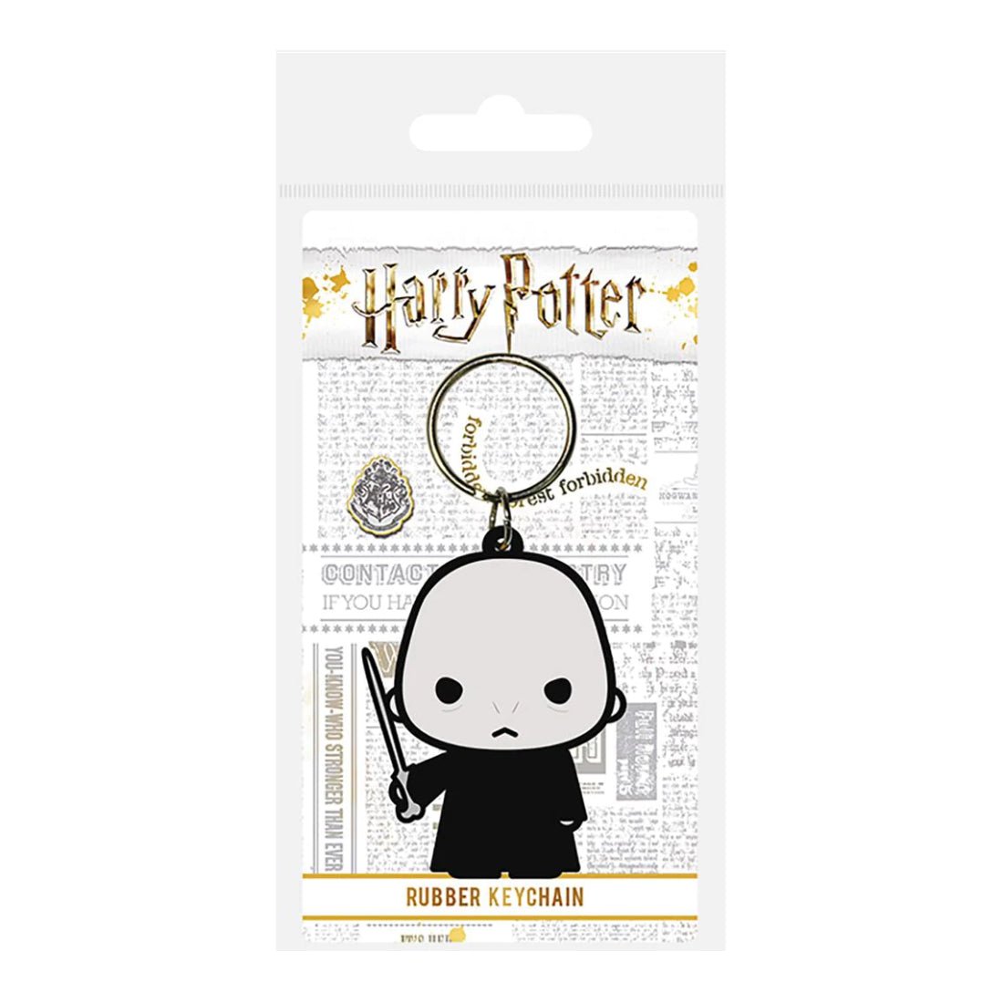 Harry Potter - Lord Voldemort Chibi Rubber Keychain - أكسسوار Harry Potter - Lord Voldemort Chibi Rubber Keychain - أكسسوار