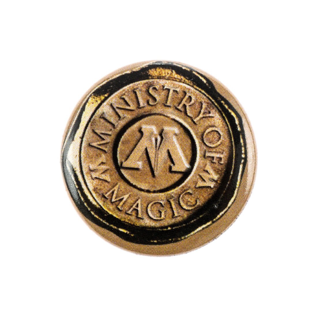 Harry Potter - Ministry Of Magic Seal Button Badge - أكسسوار - Store 974 | ستور ٩٧٤