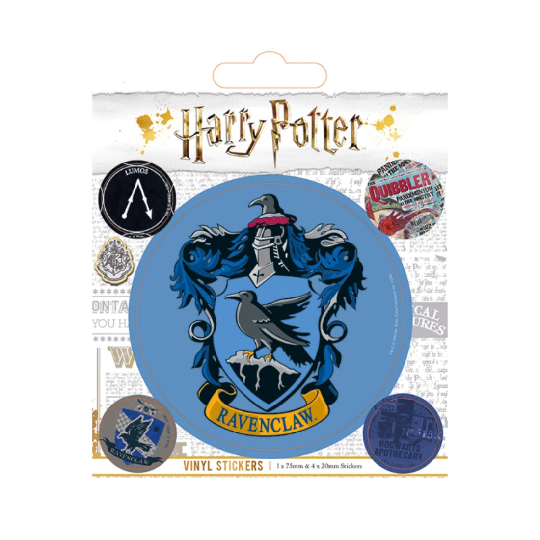 Harry Potter - Ravenclaw Vinyl Sticker Pack - أكسسوار - Store 974 | ستور ٩٧٤