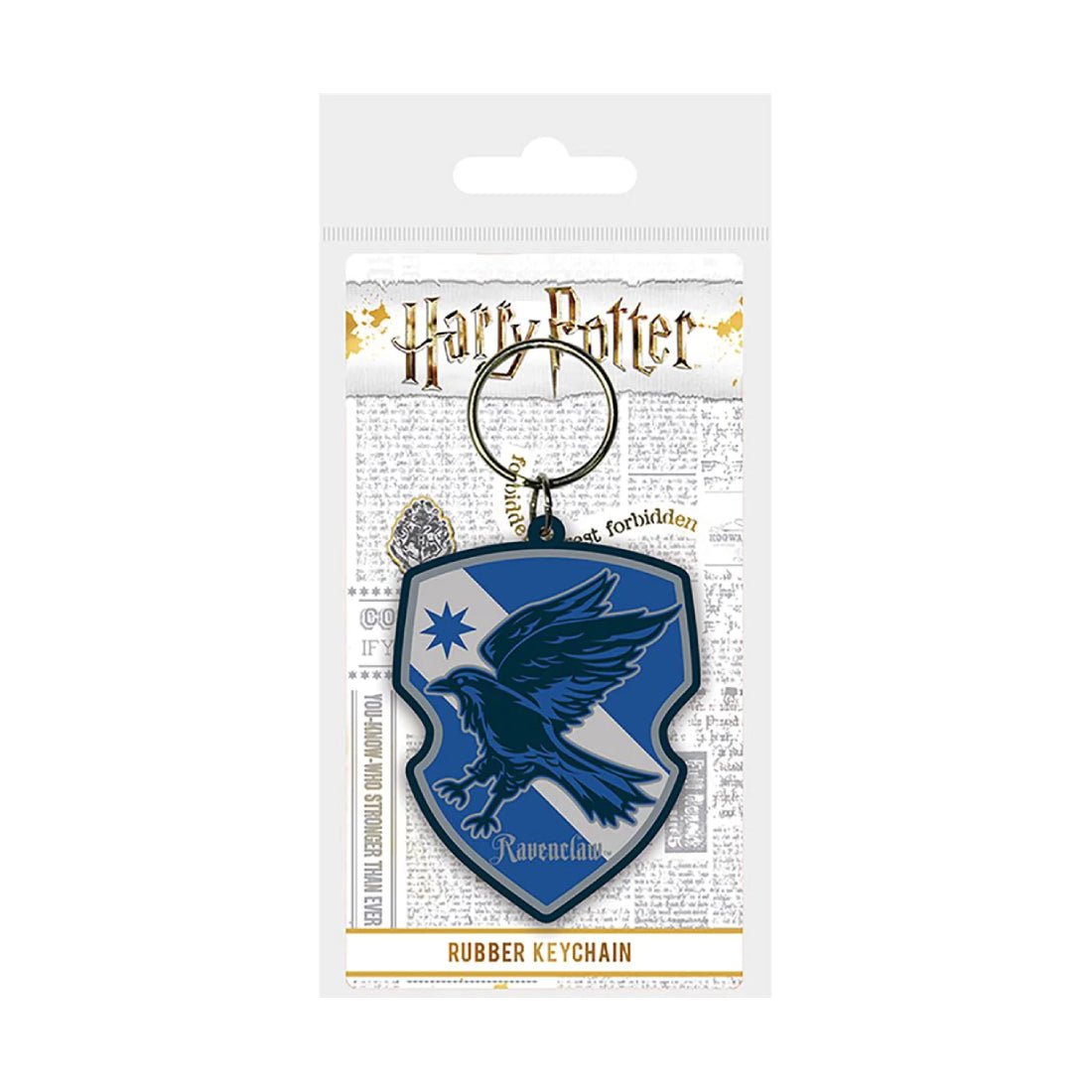 Harry Potter - Ravenclaw Rubber Keychain - أكسسوار - Store 974 | ستور ٩٧٤