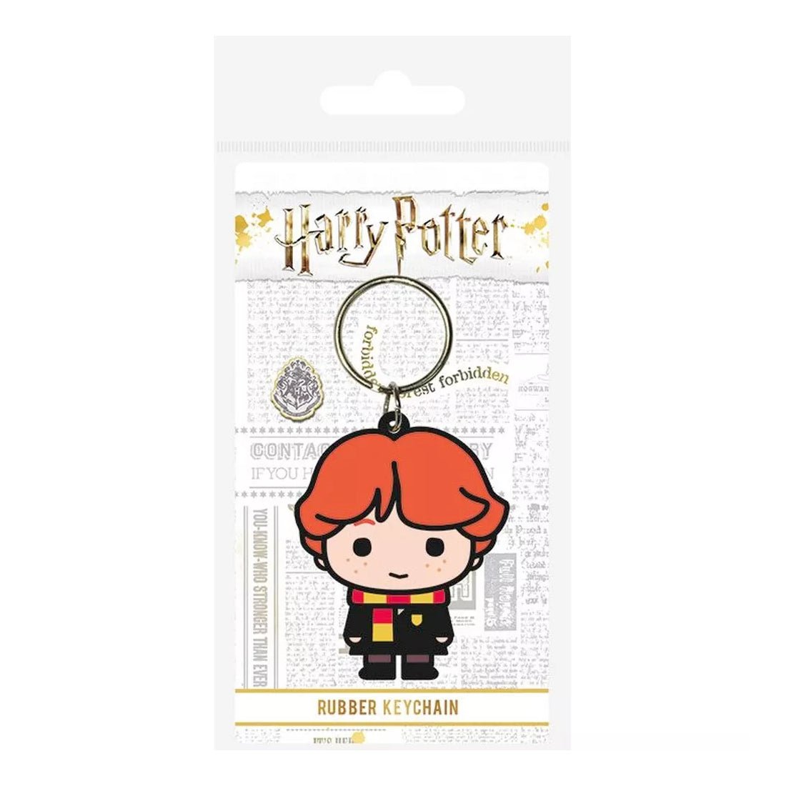 Harry Potter - Ron Weasley Chibi Rubber Keychain - أكسسوار - Store 974 | ستور ٩٧٤