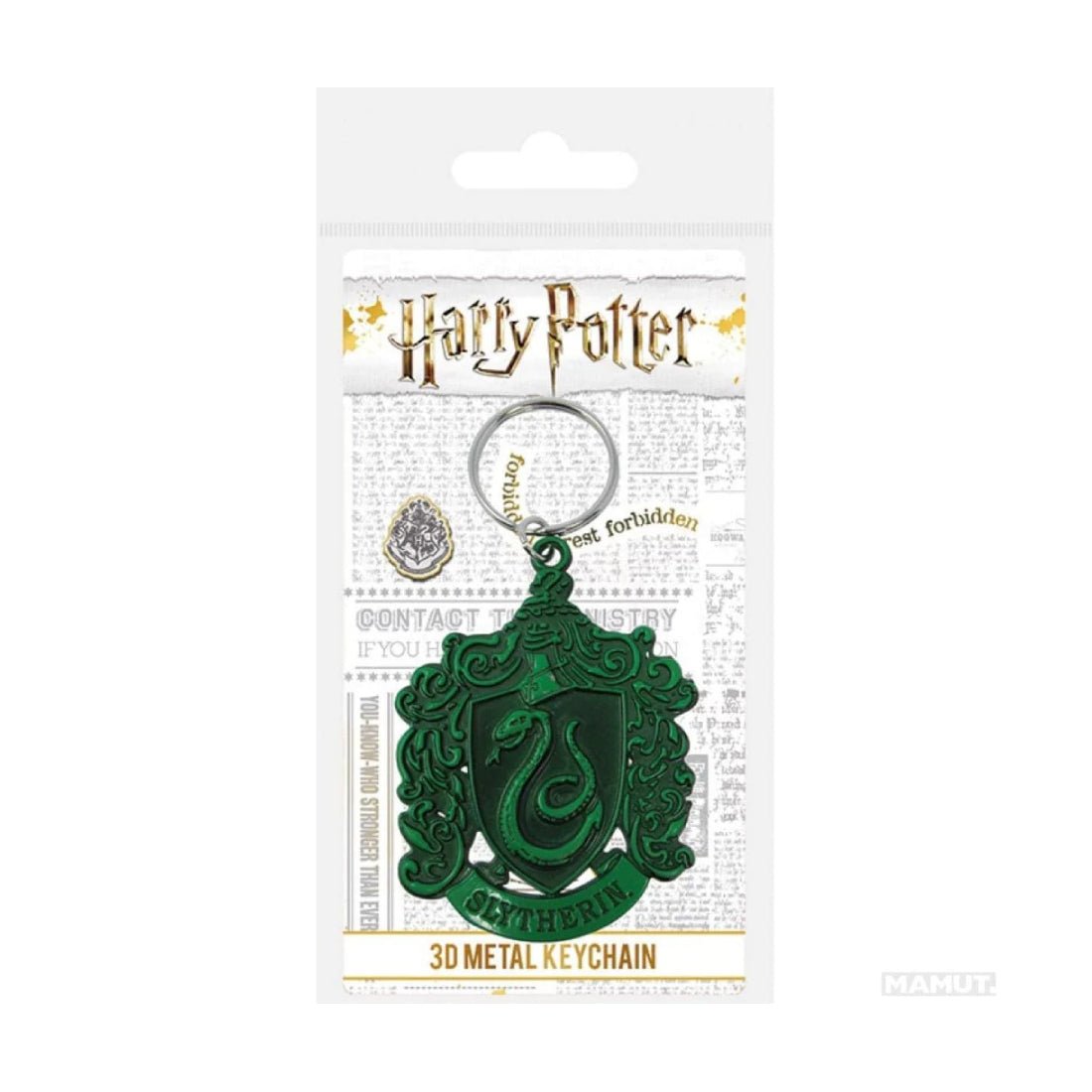 Harry Potter - Slytherin Crest Metal Keychain - أكسسوار Harry Potter - Slytherin Crest Metal Keychain - أكسسوار