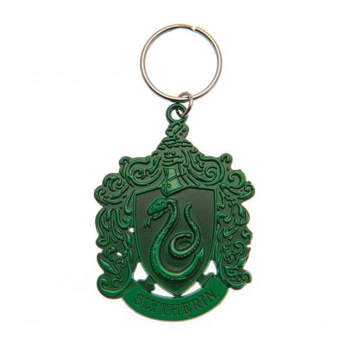 Harry Potter - Slytherin Crest Metal Keychain - أكسسوار - Store 974 | ستور ٩٧٤